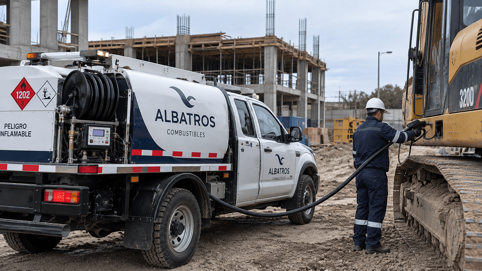 Entrega directa de combustible Albatros