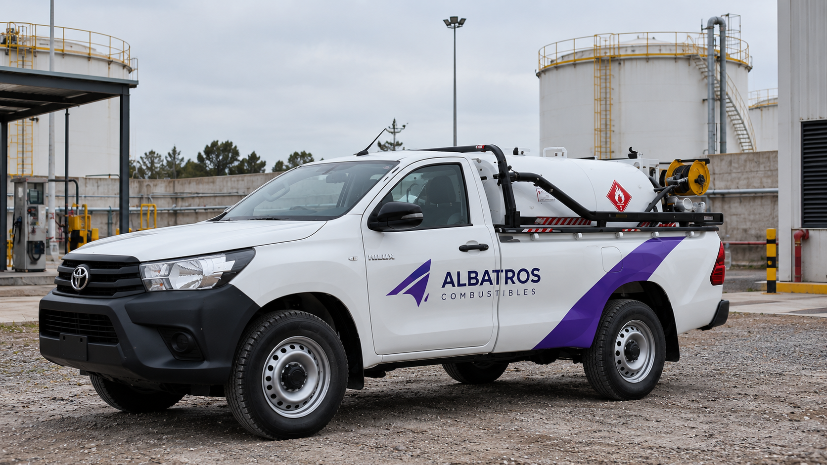 Unidad de distribución de Albatros Combustibles