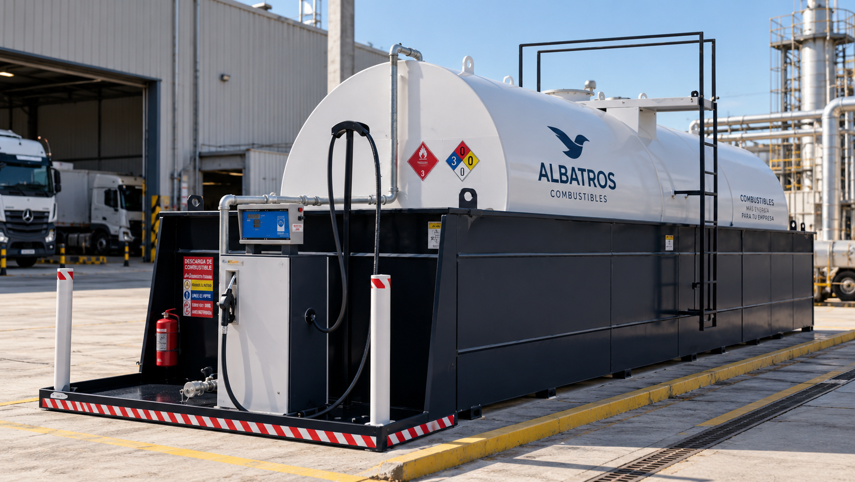 Sistema de almacenamiento y despacho de combustible